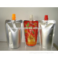 Customized spout pouch with spout for juice pack, high quality and safety,OEM orders are welcome